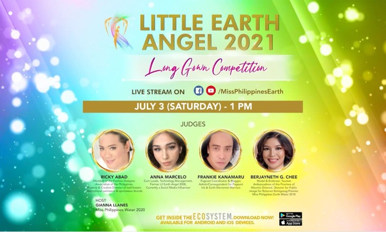 Lil' Earth Angel 2021 Long Gown Competition Lil' Earth Angel 2021 Long Gown Competition