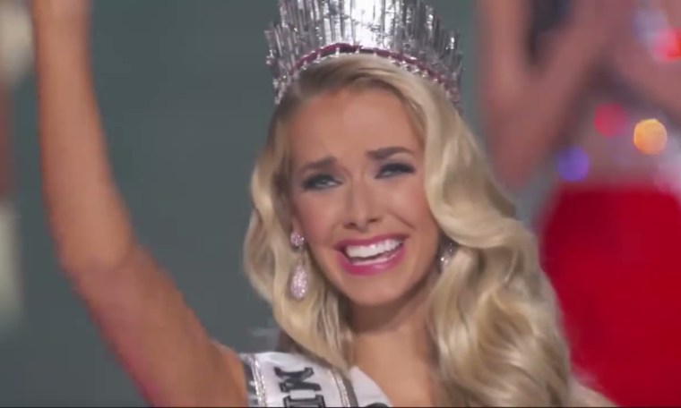 Miss USA crowning moment Miss USA crowning moment