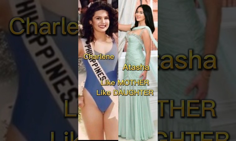 Charlene Gonzales and Atasha Muhlach | like MOTHER like daughter #shorts #missuniverse Charlene Gonzales and Atasha Muhlach | like MOTHER like daughter #shorts #missuniverse