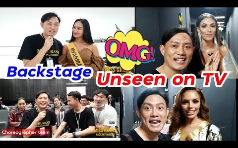 Backstage after Preliminary show : Miss Grand International 2020 Backstage after Preliminary show : Miss Grand International 2020