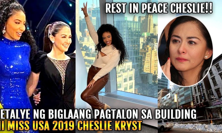 BUONG DETALYE ng PAGTALON SA BUILDING ni Miss USA 2019 Cheslie Kryst na INIYAKAN ni Marian Rivera! BUONG DETALYE ng PAGTALON SA BUILDING ni Miss USA 2019 Cheslie Kryst na INIYAKAN ni Marian Rivera!