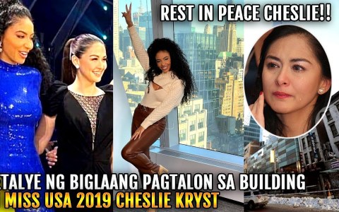 BUONG DETALYE ng PAGTALON SA BUILDING ni Miss USA 2019 Cheslie Kryst na INIYAKAN ni Marian Rivera! BUONG DETALYE ng PAGTALON SA BUILDING ni Miss USA 2019 Cheslie Kryst na INIYAKAN ni Marian Rivera!