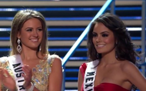 Final 5 at MISS UNIVERSE 2010 Final 5 at MISS UNIVERSE 2010