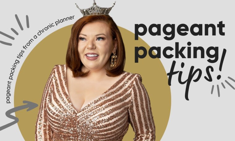 Pageant Prep: packing for the pageant competition! Pageant Prep: packing for the pageant competition!