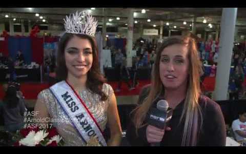 Speaking With Arnold Miss Teen Pageant Winner Lauren Beard Speaking With Arnold Miss Teen Pageant Winner Lauren Beard