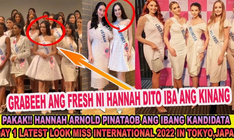 Hannah Arnold Pinataob Ang Ibang Kandidata Day 1 MISS INTERNATIONAL 2022 Hannah Arnold Pinataob Ang Ibang Kandidata Day 1 MISS INTERNATIONAL 2022