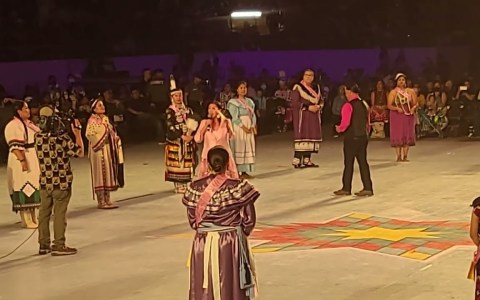Miss Indian World Pageant–Gathering of Nations 2022- Crowning of Miss Indian World- Tashina Red Hawk Miss Indian World Pageant–Gathering of Nations 2022- Crowning of Miss Indian World- Tashina Red Hawk