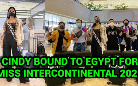 CINDY OBEÑITA BOUND TO EGYPT FOR MISS INTERCONTINENTAL 2021 PAGEANT CINDY OBEÑITA BOUND TO EGYPT FOR MISS INTERCONTINENTAL 2021 PAGEANT