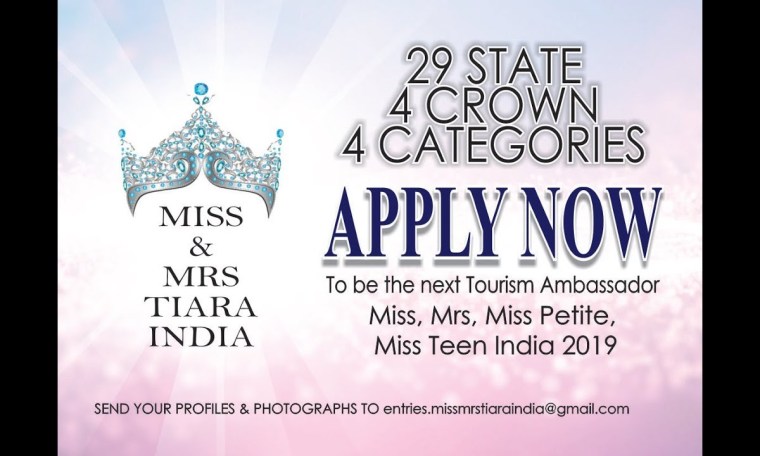 Tiara Miss & Mrs India Tourism Beauty Pageant Mega Auditions 2019 Tiara Miss & Mrs India Tourism Beauty Pageant Mega Auditions 2019