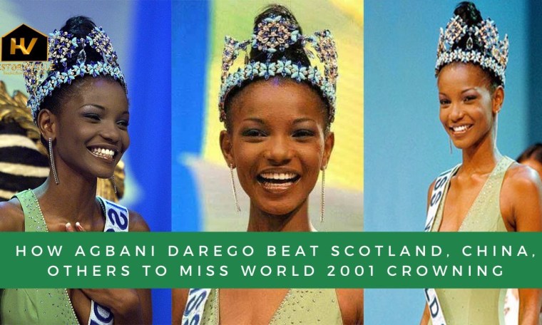 How Agbani Darego beat Scotland, China, Others to Miss World 2001 Crowning How Agbani Darego beat Scotland, China, Others to Miss World 2001 Crowning