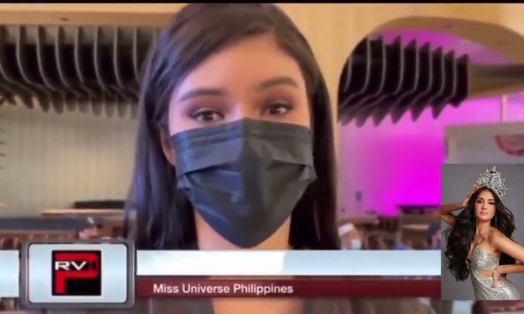 Miss Universe Philippines, First International Interview in USARabiya Mateo Miss Universe Philippines, First International Interview in USARabiya Mateo