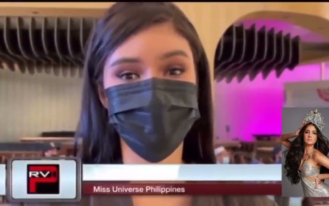 Miss Universe Philippines, First International Interview in USARabiya Mateo Miss Universe Philippines, First International Interview in USARabiya Mateo