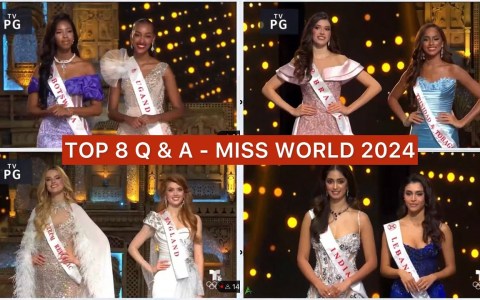 TOP 8 Q & A – MISS WORLD 2024 TOP 8 Q & A – MISS WORLD 2024