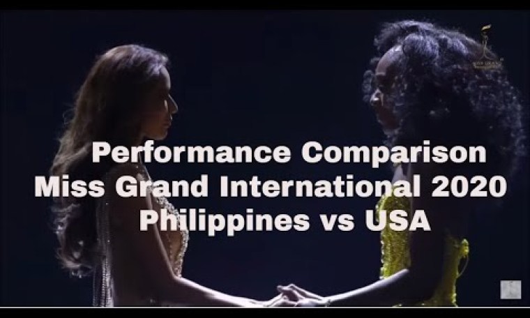 Performance Comparison | Miss Grand International 2020 | Philippines vs USA Performance Comparison | Miss Grand International 2020 | Philippines vs USA