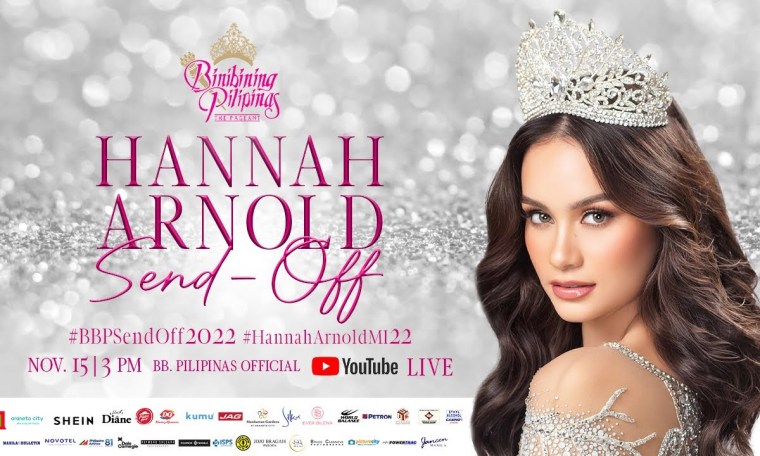 HANNAH ARNOLD SEND OFF | Binibining Pilipinas 2022 HANNAH ARNOLD SEND OFF | Binibining Pilipinas 2022
