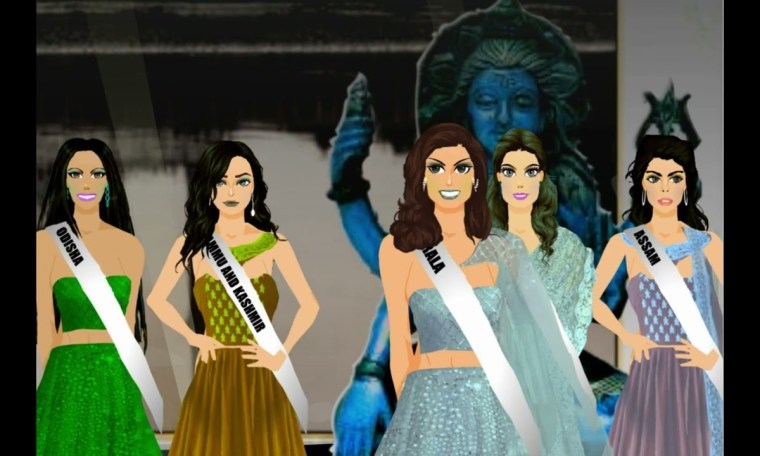 203 Miss India Game Crowning 203 Miss India Game Crowning
