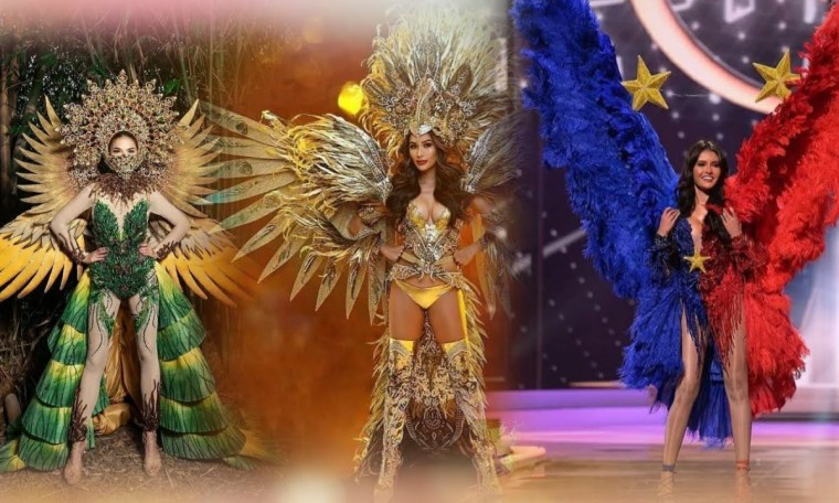 Miss Philippines Bird Inspired National Costume #MissEarth #MissGrandInternational #MissUniverse Miss Philippines Bird Inspired National Costume #MissEarth #MissGrandInternational #MissUniverse