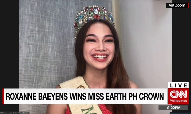 Roxanne Baeyens wins Miss Earth PH crown Roxanne Baeyens wins Miss Earth PH crown