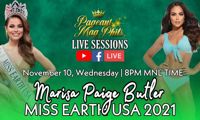 LIVE SESSIONS | MISS EARTH USA 2021 MARISA BUTLER | PAGEANT MAG PHILIPPINES LIVE SESSIONS | MISS EARTH USA 2021 MARISA BUTLER | PAGEANT MAG PHILIPPINES