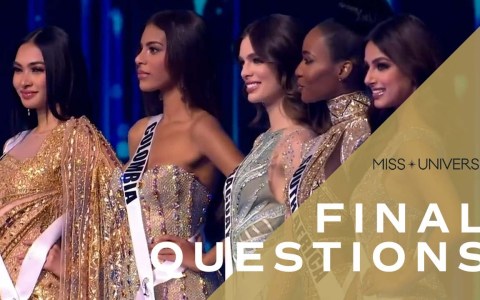 The 70th MISS UNIVERSE Top 5's Final Questions | Miss Universe The 70th MISS UNIVERSE Top 5's Final Questions | Miss Universe