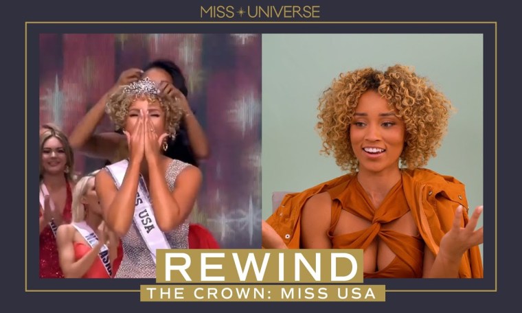 Miss USA Elle Smith REWATCHES Her Crowning Moment | Rewind | Miss Universe Miss USA Elle Smith REWATCHES Her Crowning Moment | Rewind | Miss Universe