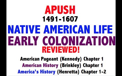 American Pageant Chapter 1 APUSH Review (Period 1) American Pageant Chapter 1 APUSH Review (Period 1)
