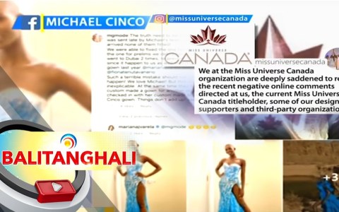 Miss Universe Canada Org apologizes to Michael Cinco, Rian Fernandez for gown controversies | BT Miss Universe Canada Org apologizes to Michael Cinco, Rian Fernandez for gown controversies | BT