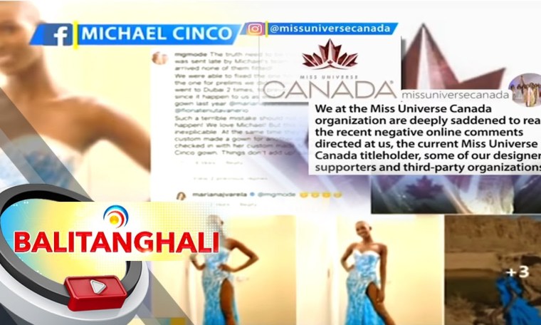 Miss Universe Canada Org apologizes to Michael Cinco, Rian Fernandez for gown controversies | BT Miss Universe Canada Org apologizes to Michael Cinco, Rian Fernandez for gown controversies | BT