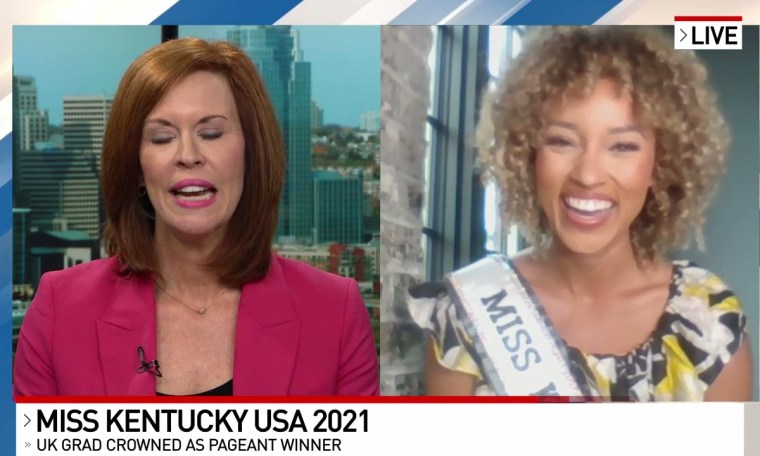 The newly-crowned Miss Kentucky USA talks about her first pageant win The newly-crowned Miss Kentucky USA talks about her first pageant win
