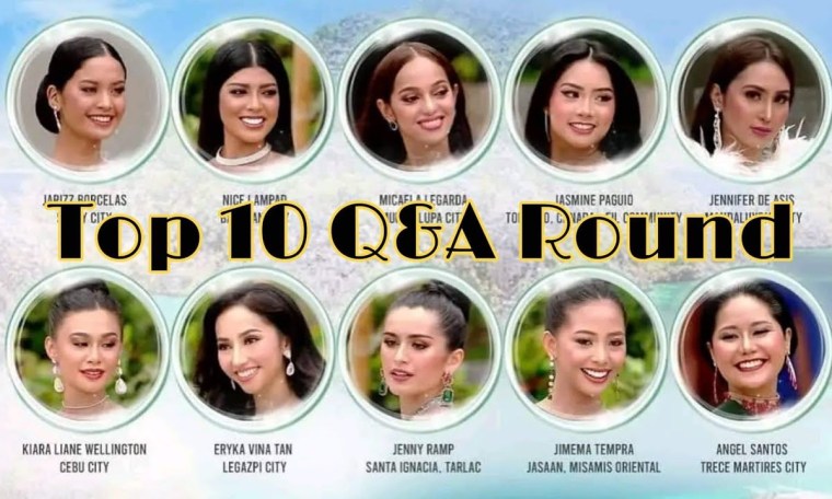 Top 10 Question and Answer Round//Miss Earth Philippines 2022 Top 10 Question and Answer Round//Miss Earth Philippines 2022