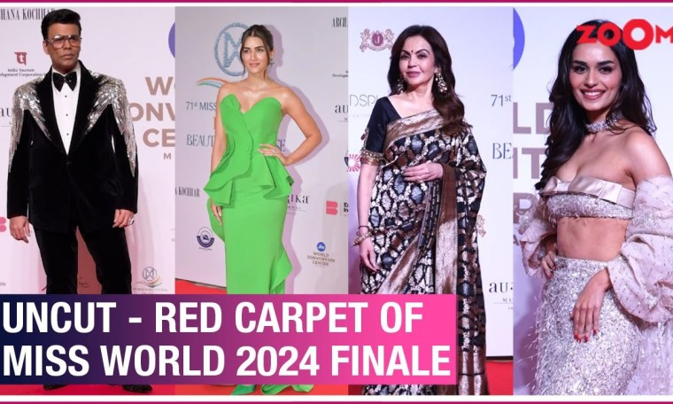 Red Carpet of Miss World 2024 Finale | Nita Ambani, Kriti Sanon, Pooja Hegde, Karan Johar attend Red Carpet of Miss World 2024 Finale | Nita Ambani, Kriti Sanon, Pooja Hegde, Karan Johar attend