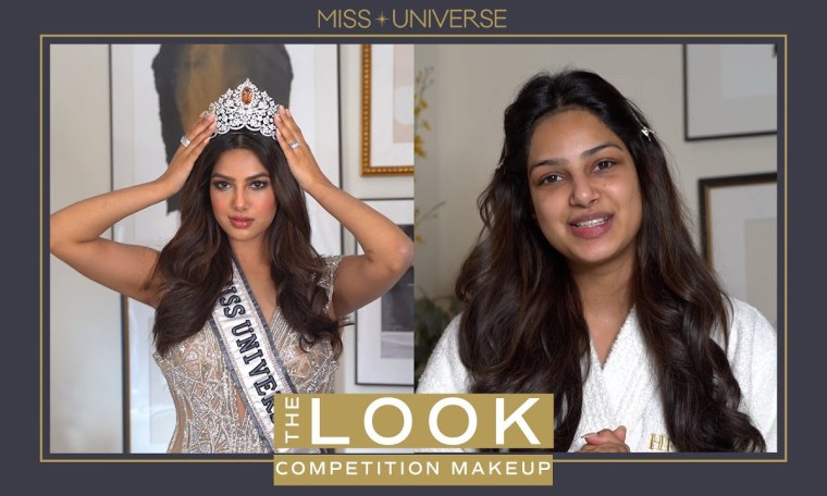 Harnaaz Sandhu RECREATES her COMPETITION MAKE-UP! | THE LOOK | Miss Universe Harnaaz Sandhu RECREATES her COMPETITION MAKE-UP! | THE LOOK | Miss Universe