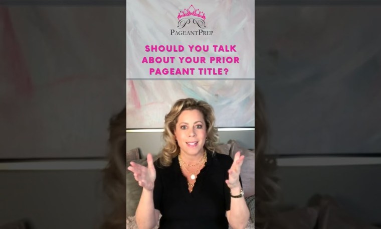 The Pros And Cons Of Mentioning A Former Pageant Title In Your Interview! The Pros And Cons Of Mentioning A Former Pageant Title In Your Interview!