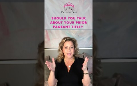 The Pros And Cons Of Mentioning A Former Pageant Title In Your Interview! The Pros And Cons Of Mentioning A Former Pageant Title In Your Interview!