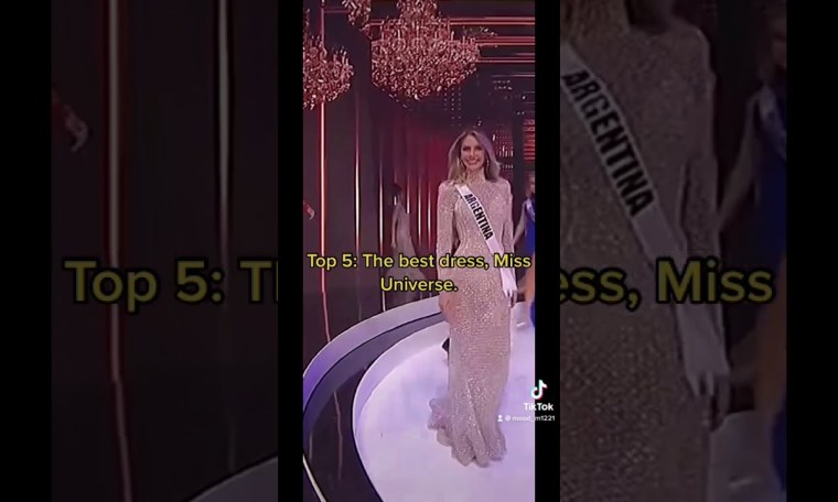 Top 5, the best dress MISS UNIVERSE. Top 5, the best dress MISS UNIVERSE.