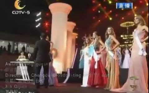 Miss International 2011 Top 5 Crowning Miss International 2011 Top 5 Crowning