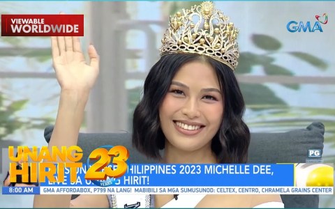 Miss Universe Philippines 2023 Michelle Dee, LIVE sa UH Tambayan | Unang Hirit Miss Universe Philippines 2023 Michelle Dee, LIVE sa UH Tambayan | Unang Hirit