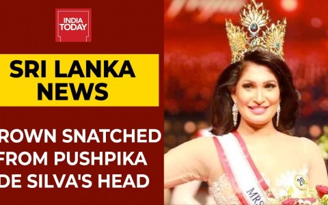 Mrs World 2019 Snatches Sri Lankan Pageant Winner’s Crown Off Her Head | Watch | India Today Mrs World 2019 Snatches Sri Lankan Pageant Winner’s Crown Off Her Head | Watch | India Today