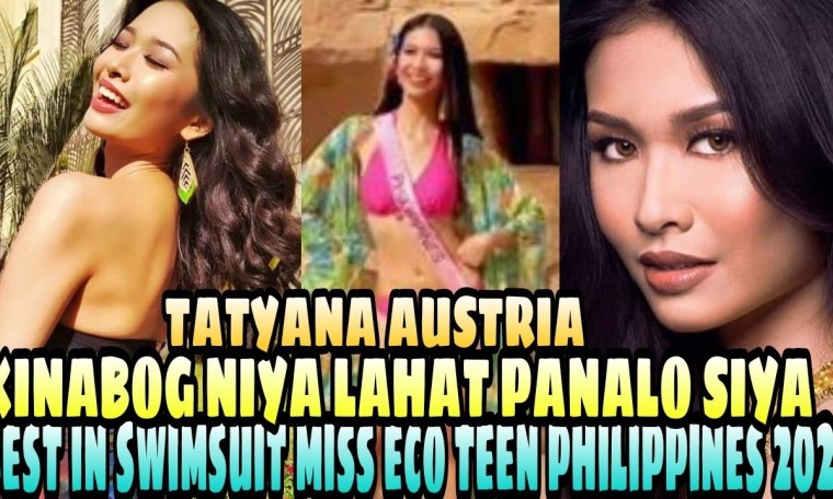 Winning Best In Swimsuit Miss Eco Teen Philippines International 2021 Tatyana Austria Winning Best In Swimsuit Miss Eco Teen Philippines International 2021 Tatyana Austria