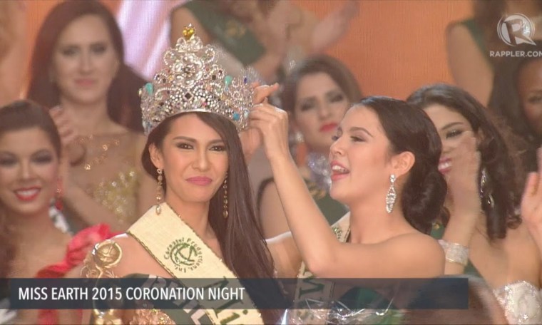Miss Earth 2015: Philippines' Angelia Ong's winning moment Miss Earth 2015: Philippines' Angelia Ong's winning moment