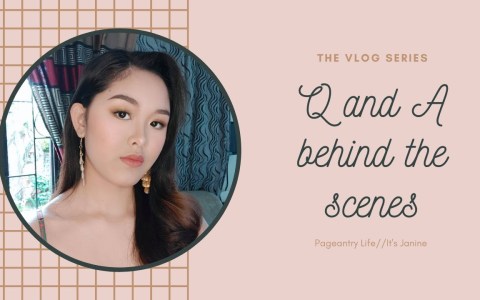 Online Pageant Philippines|Q and A BTS scenes| It's Janine Online Pageant Philippines|Q and A BTS scenes| It's Janine