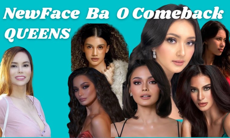 NEWFACE BA O COMEBACK QUEENS Miss Universe Philippines 2022 NEWFACE BA O COMEBACK QUEENS Miss Universe Philippines 2022