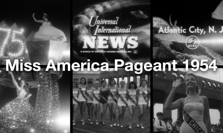 Miss America Pageant 1954 Stock Video Archive Miss America Pageant 1954 Stock Video Archive