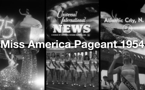 Miss America Pageant 1954 Stock Video Archive Miss America Pageant 1954 Stock Video Archive