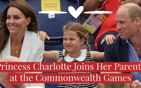 Princess Charlotte Enjoys the Commonwealth Games with Her Parents, Prince William & Kate Middleton Princess Charlotte Enjoys the Commonwealth Games with Her Parents, Prince William & Kate Middleton