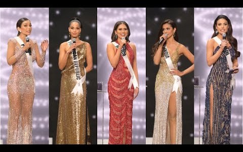 Q&A for the top 5 finalists of Miss Universe 2020 Q&A for the top 5 finalists of Miss Universe 2020