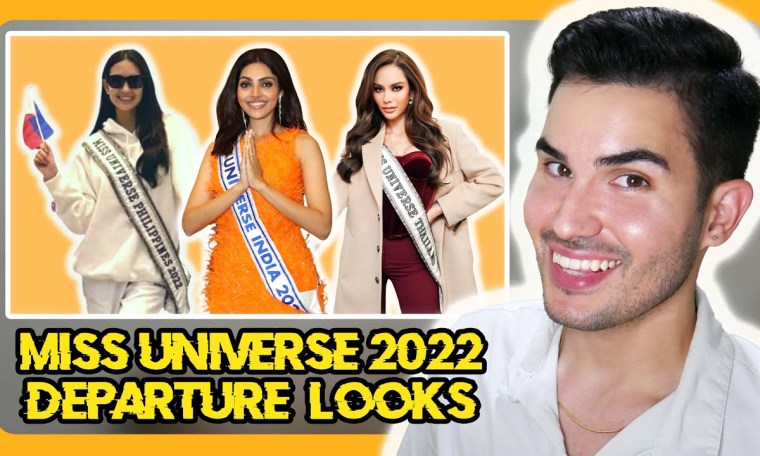 Miss Universe 2022 Departure Looks – The candidates prepare to land in the USA #MissUniverse Miss Universe 2022 Departure Looks – The candidates prepare to land in the USA #MissUniverse