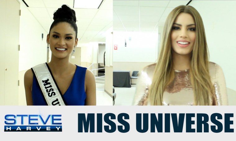 Do Miss Universe and Miss Colombia forgive Steve? || STEVE HARVEY Do Miss Universe and Miss Colombia forgive Steve? || STEVE HARVEY