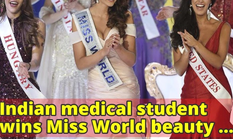 Indian medical student wins Miss World beauty pageant Indian medical student wins Miss World beauty pageant