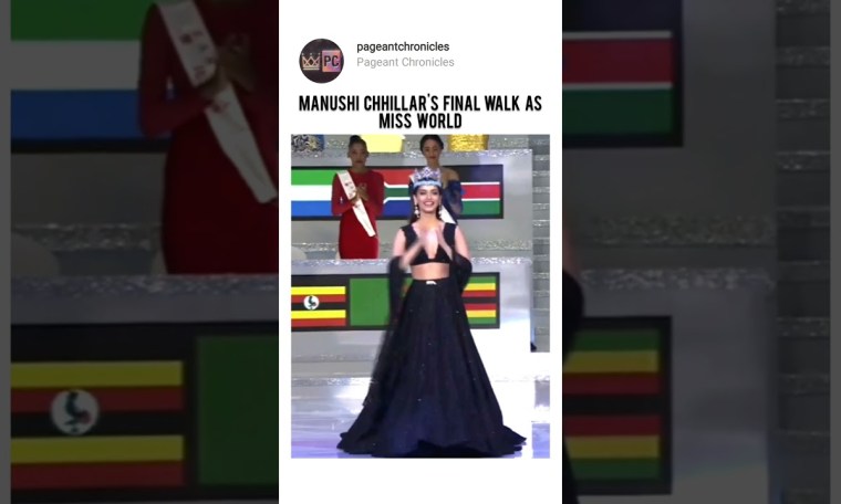 Manushi Chhillar's Final Walk as Miss World #manushichhillar #missworld #bollywood Manushi Chhillar's Final Walk as Miss World #manushichhillar #missworld #bollywood